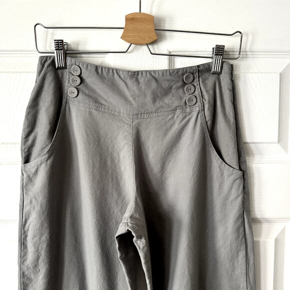 Ethos Paris Pull On Cotton Pants Sz S - Picture 2 of 5
